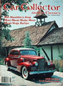 CAR COLLECTOR & CAR CLASSICS 1986 NOV - JEEPS, PACKARD, FACEL-VEGA, '40 CADDY